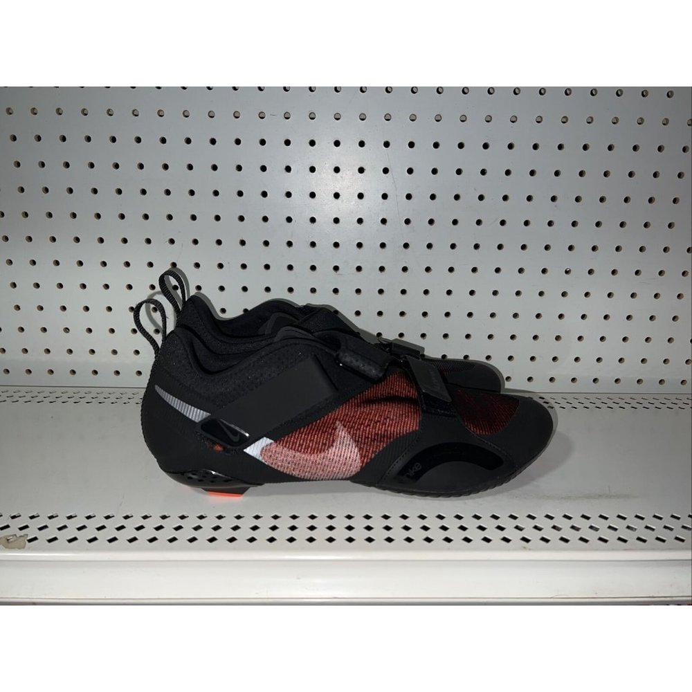 Nike SuperRep Cycle Mens Athletic Indoor Cycling Bike Shoes Size 10.5 Black Red